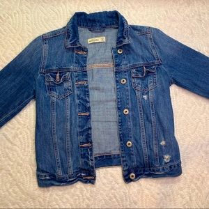 Abercrombie blue Jean Jacket